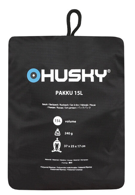 HUSKY Pakku rucsac 15l, negru