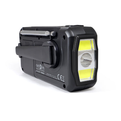 Origin Outdoors Crank Multi radio DAB+ 4000 mAh, negru