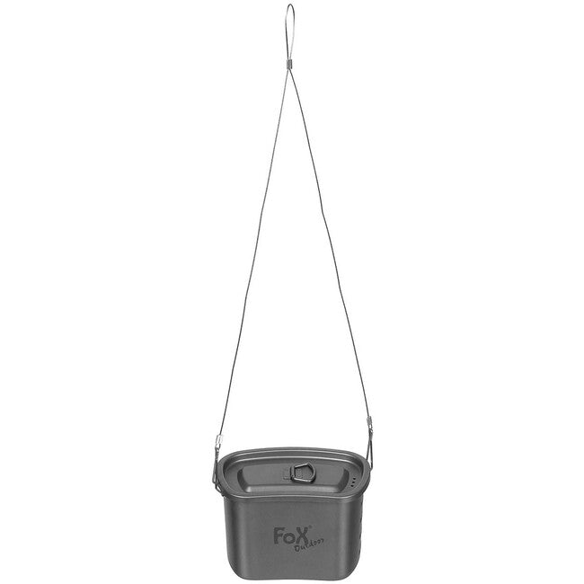 Fox Outdoor set de gătit 3 piese din titan