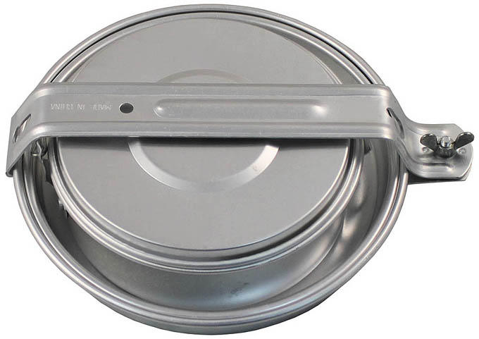 MFH De-Lux set de tacâmuri din aluminiu