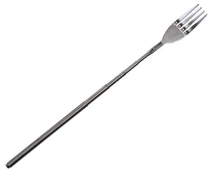 Fox furculiță telescopică, din oțel inoxidabil, 65 cm