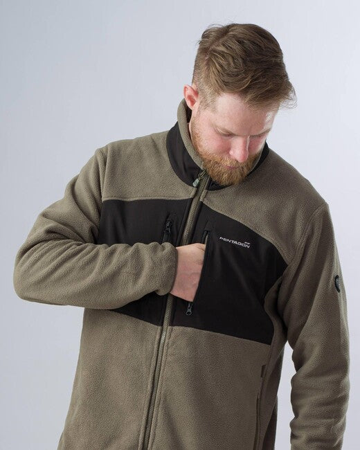 Pentagon Ajax geacă fleece, gri închis