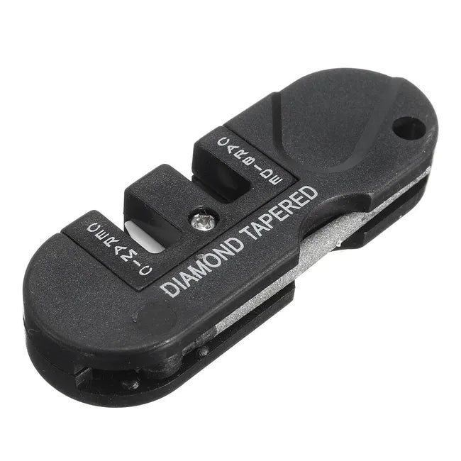 DRAGOWA Tactical ascuțitor de cuțite multifuncționale de buzunar 4în1 Drydune, negre