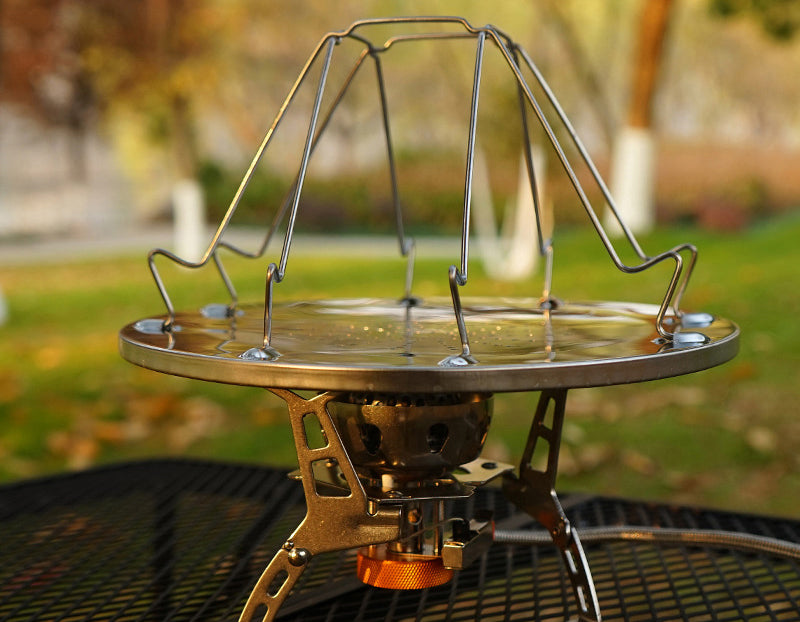 Origin Outdoors aragaz de camping cu prăjitor Stainless Steel