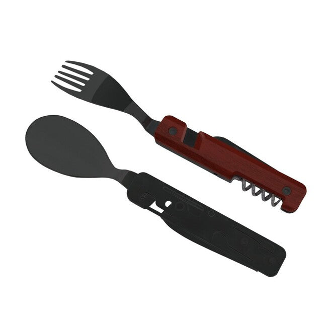 Akinod A02B00005 set multifuncțional 13h25, black mirror finish, coral wood