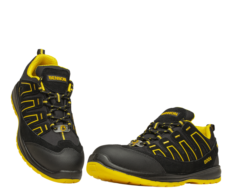 BENNON ALEGRO S1P ESD pantofi de lucru, galbeni