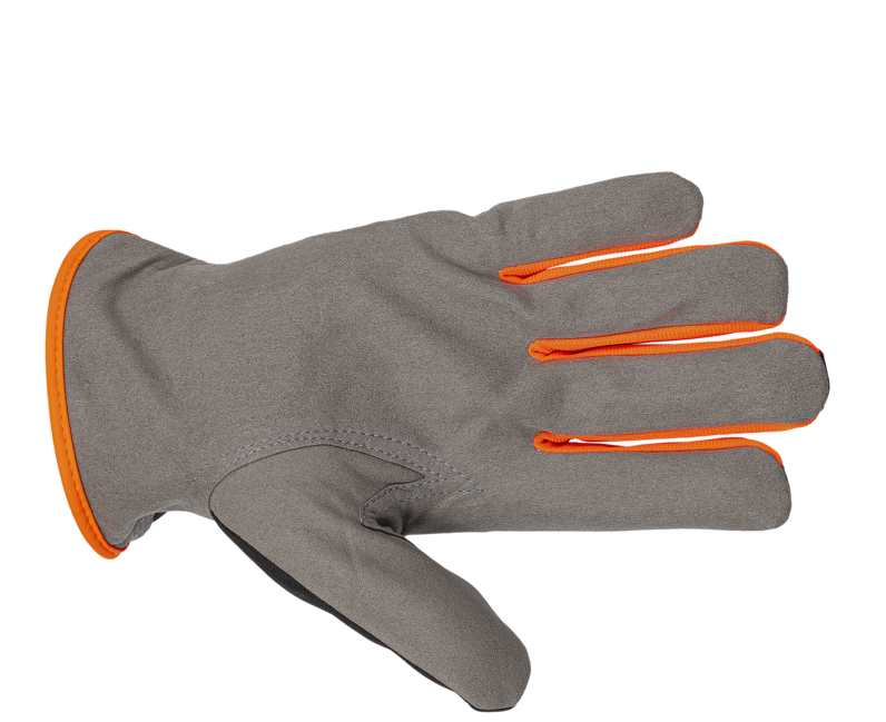 BENNON CARPOS Gloves mănuși de protecție, gri/portocaliu (12 buc)