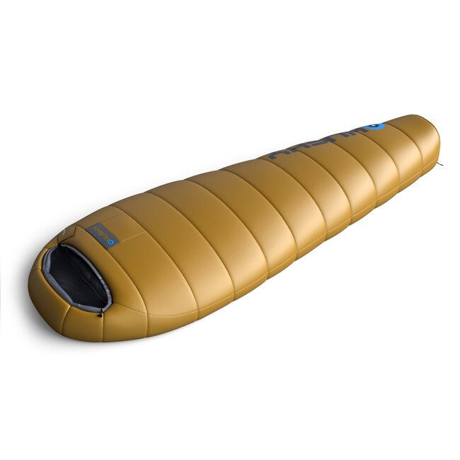 HUSKY sac de dormit sintetic trei sezoane prelungit, galben, -10