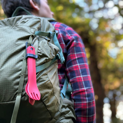 Humangear GoBites BIO tacâmuri C/F/L, roșii