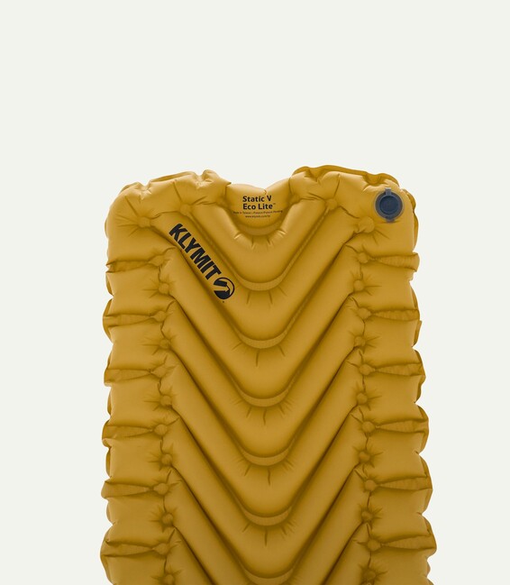 Klymit Static V Lite ECO saltea de dormit, auriu deschis