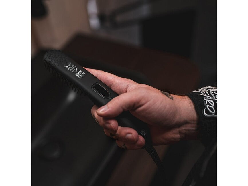 ANGRY BEARDS Straightener 2.0 perie pentru barbă