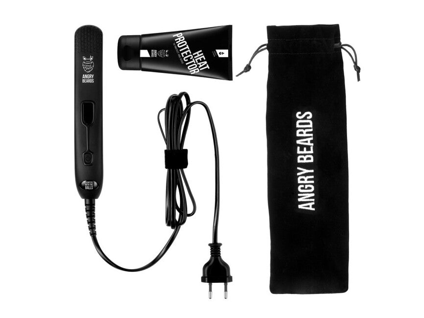 ANGRY BEARDS Straightener 2.0 perie pentru barbă