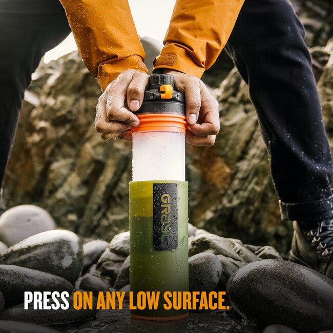 GRAYL GeoPress Purifier sticlă de filtrare, Oasis Green