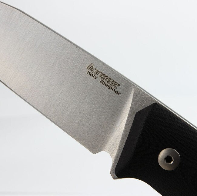 Lionsteel B35 GBK cuțit bushcraft cu lamă fixă din oțel Sleipner