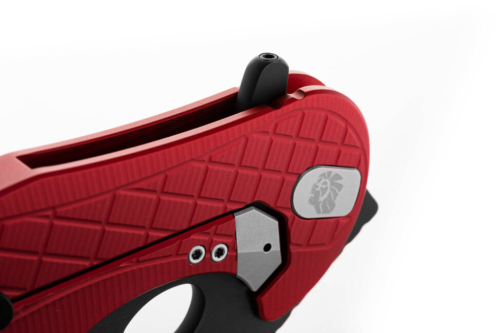 Lionsteel L.E. ONE 1 A RB cuțit tip KARAMBIT dezvoltat în colaborare cu Emerson Design, Red/Chemical Black