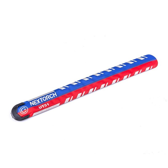 NexTorch® UT51 L bandă de siguranță intermitentă, roșie-albastru