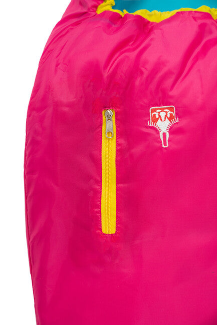 Grüezi-Bag Colorful Grüezi sac de dormit pentru copii Kids rose