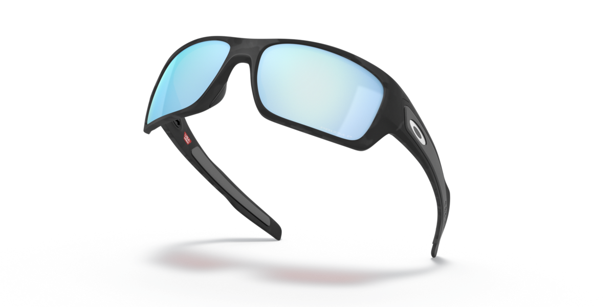 Oakley TURBINE ochelari de soare cu ramă Matte Black Camo și lentile Prizm Deep Water Polar, 65