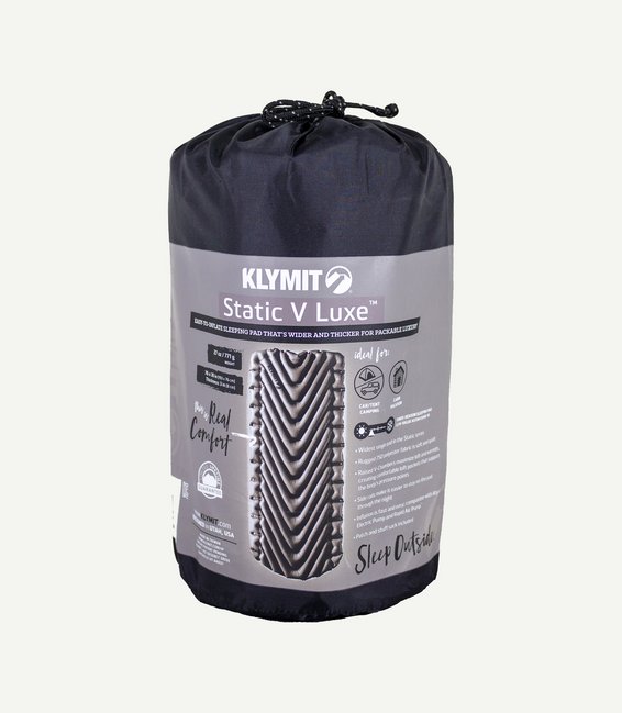 Klymit Static V Luxe saltea gonflabilă XL, stone grey