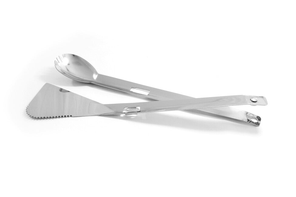 Origin Outdoors spatulă 3 în 1 din oțel inoxidabil