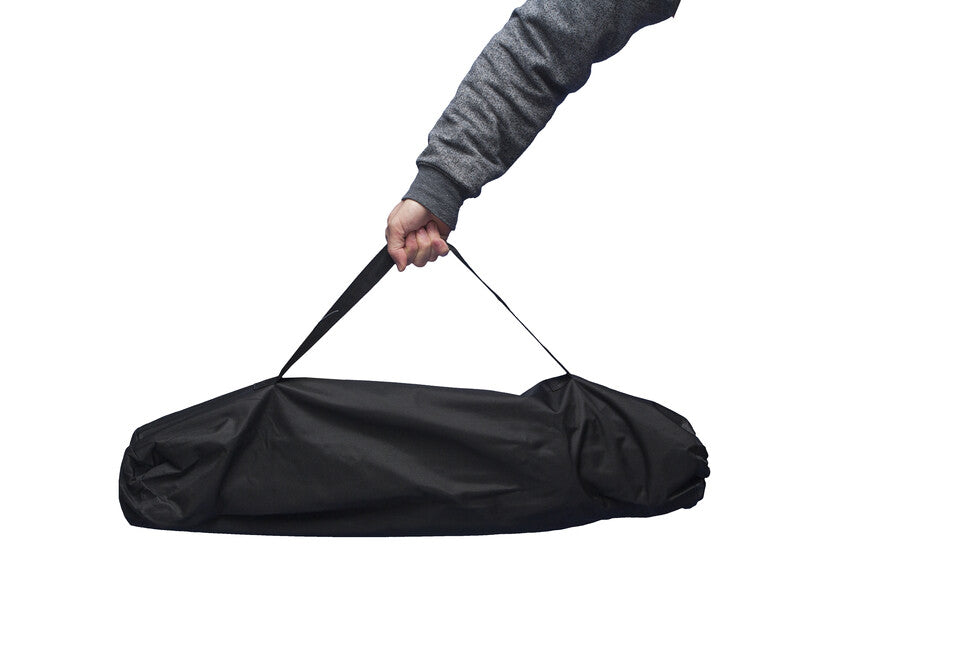 BasicNature Comfort scaun de camping, negru