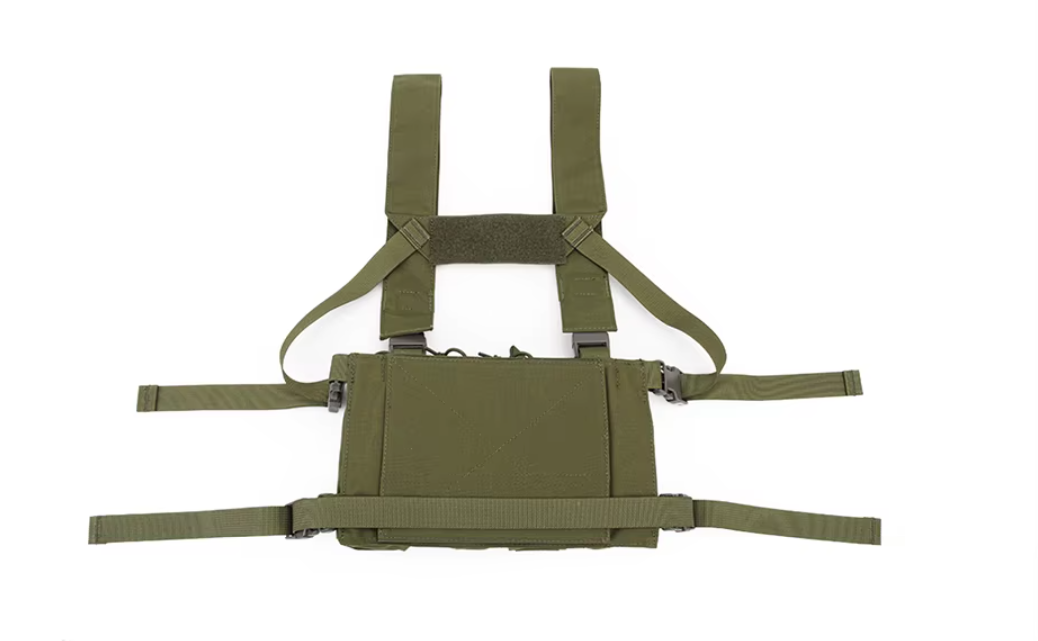 DRAGOWA D3 purtător pe piept Chest Rig, Olive
