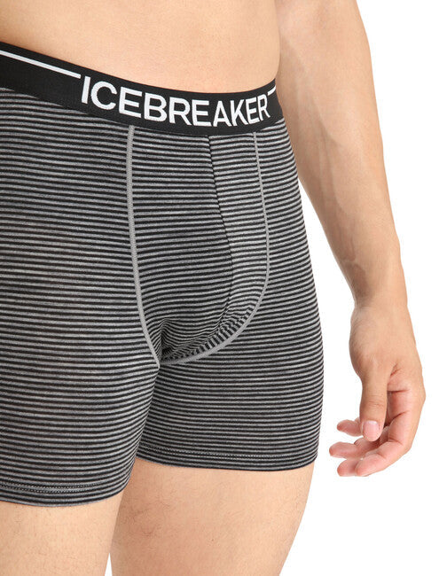 Icebreaker Anatomica boxeri pentru bărbați, gri