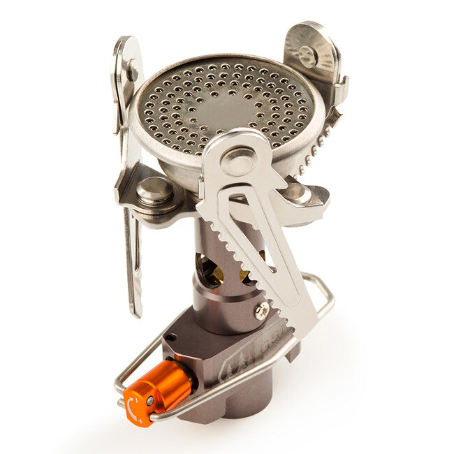GSI Outdoors Pinnacle Canister Stove arzător de trekking pe gaz, argintiu