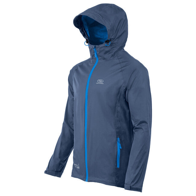 Highlander Stow and Go pelerina, bleumarin