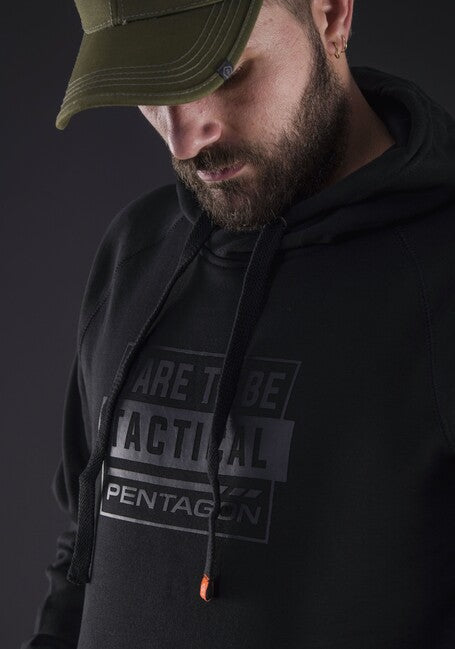 Pentagon Dare To Be Tactical hanorac cu glugă, negru