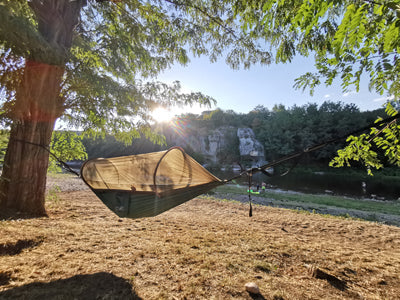 Origin Outdoors hamac cu plasă anti-țânțari, verde