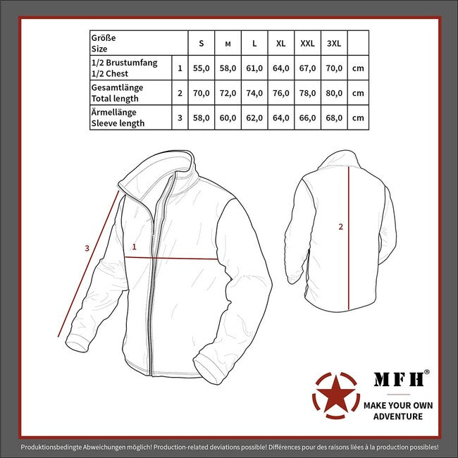 MFH Professional Australia geacă softshell, OD green