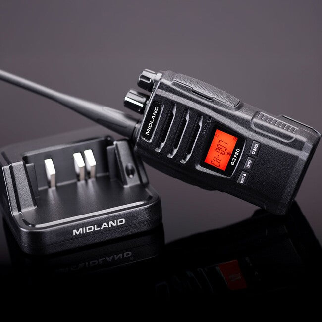Midland G13 PRO stație radio profesională, neagră
