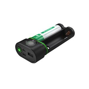 LEDLENSER Flex 10 încărcător 2x 21700, acumulatori