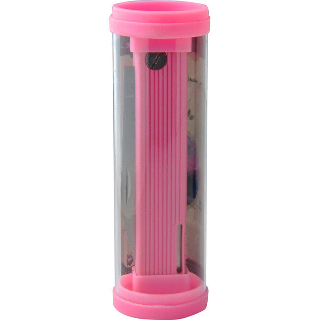 Baladeo ECO354 Papagayo briceag 7,5 cm, oțel 420, mâner TPE, roz
