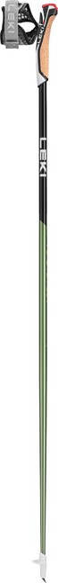 LEKI Flash Carbon Nordic Walking bețe, verzi metalice-negru-galben neon