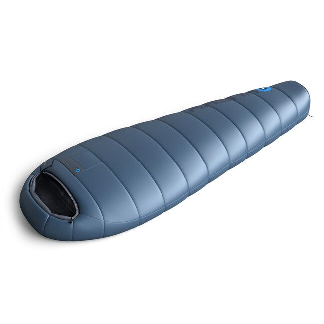 HUSKY Plus sac de dormit sintetic trei sezoane extins -10, albastru