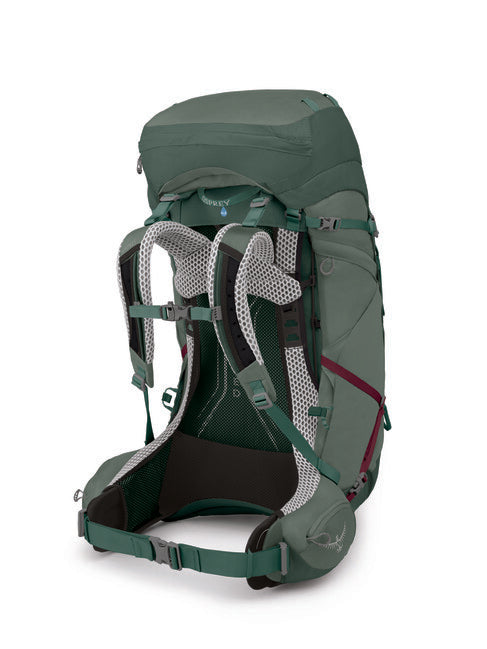 OSPREY AURA AG LT 65 rucsac de trekking, koseret/darjeeling spring gren