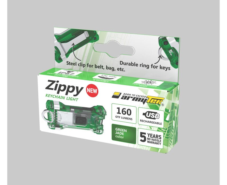 ArmyTek Zippy LED breloc, verde