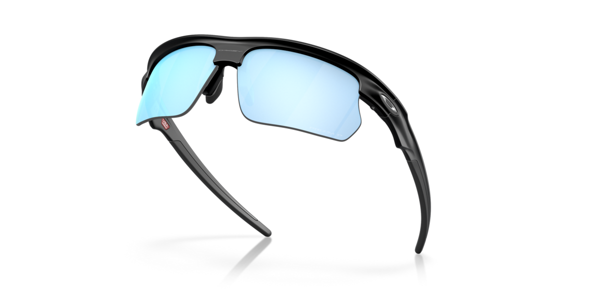 Oakley BISPHAERA ochelari de soare cu ramă Matte Black și lentile Prizm Deep Water Polarized, 68