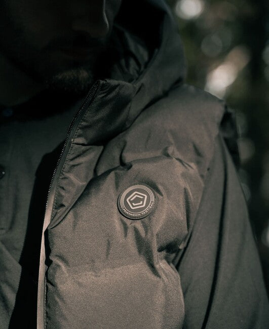 Pentagon Omega vestă, cinder grey