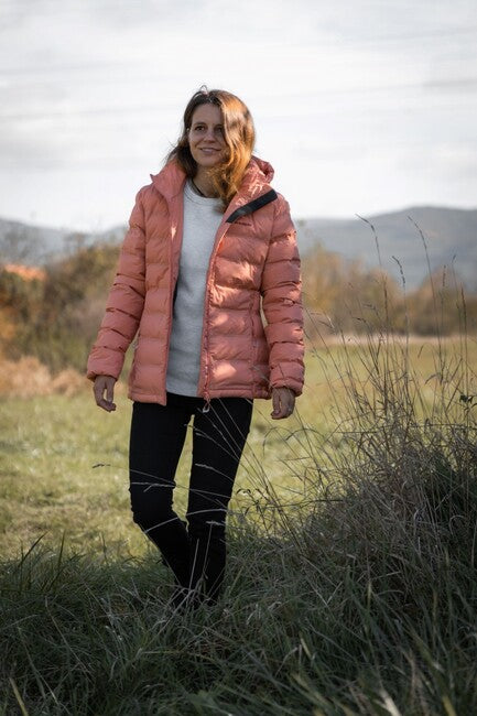 HUSKY Nenie geacă pluș pentru femei, faded orange