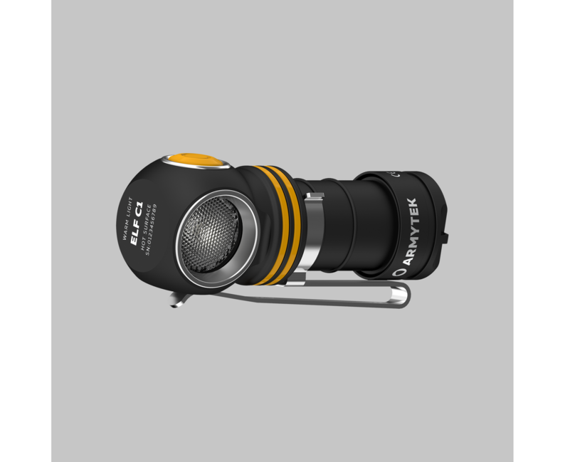 ArmyTek Elf C1 USB-C lanternă frontală LED cu alimentare din acumulator 930 lm lanternă de mână, albă cald