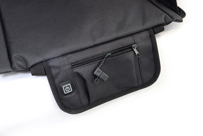 Origin Outdoors pernă de ședere încălzită compactă, neagră