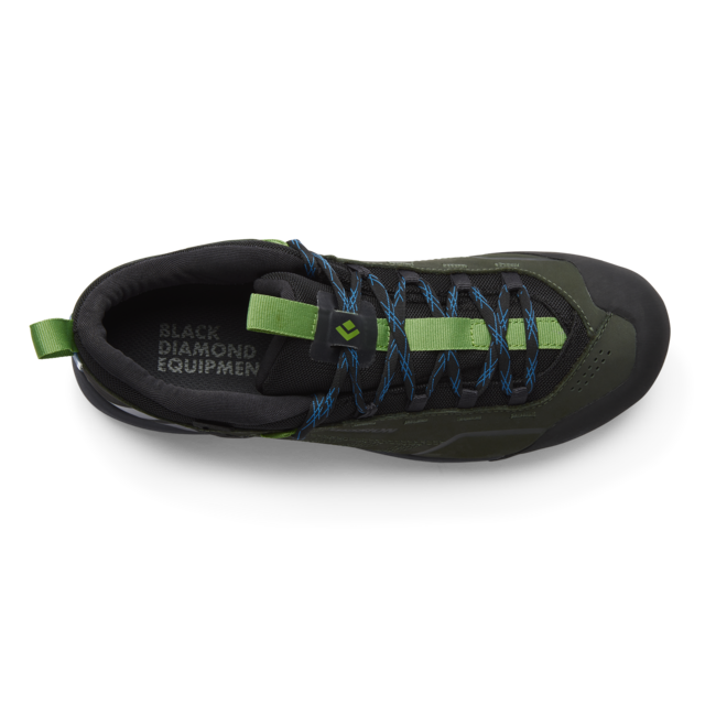 Black Diamond Mission Low Approach pantofi din piele pentru bărbați Waterproof, cypress-black