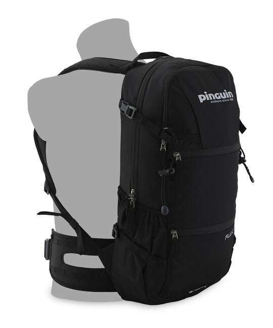 Pinguin Flux 15 rucsac, 15 L, negru