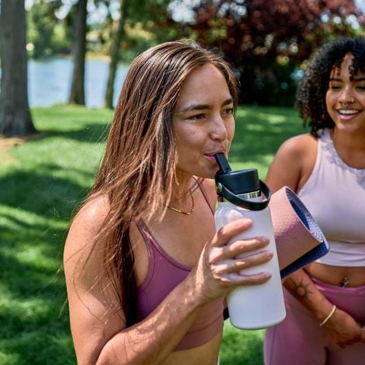 Hydro Flask Wide Flex Straw Cap termosticlă cu pai 946 ml largă 32 OZ, trillium