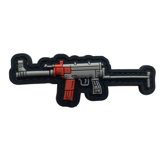 WARAGOD 3D GUN emblemă PVC PATCH