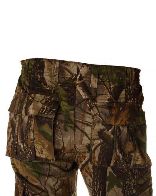 Loshan Sidney pantaloni pentru bărbați model Real tree, maro