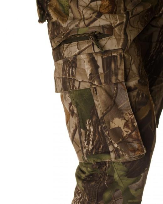Loshan Sidney pantaloni pentru bărbați model Real tree, maro